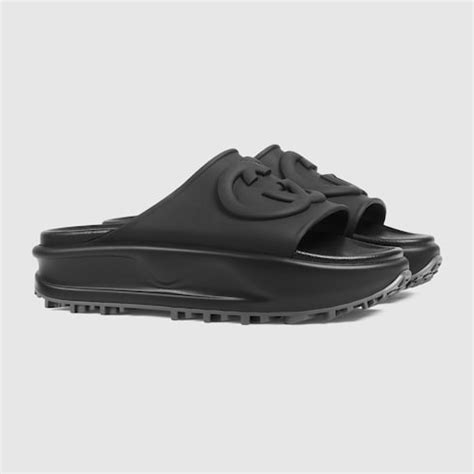 gucci lion head slides